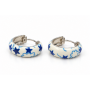 Miracle Laya Silver Hoops