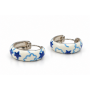 Miracle Laya Silver Hoops