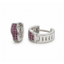 Karika Haze Silver Hoops